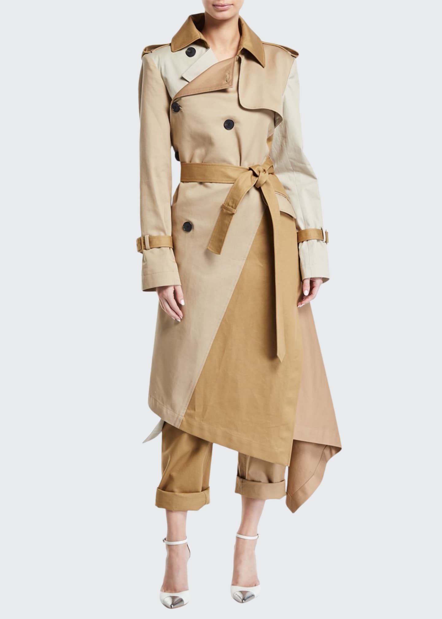 Everyone Must Have the Khaki Trench Coat That Is Popular in Autumn ...