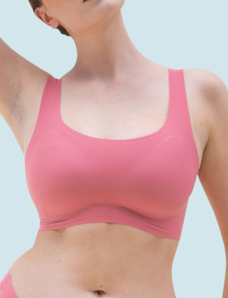 AirWear Wireless Super Comfortable Dusty Rose Bra